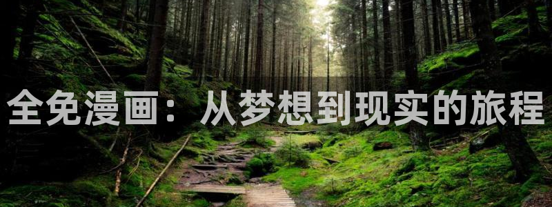 韩漫永久免费看漫画网：全免漫画：从梦想到现实的旅程